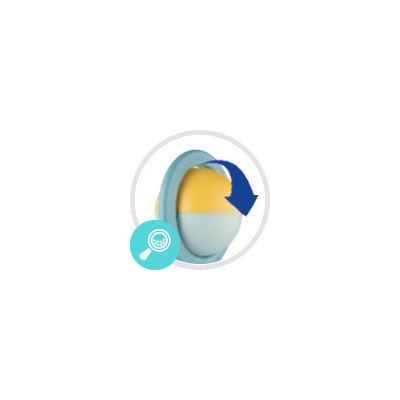 Canpol babies Chrastítko činka s rotujícími prvky modrá