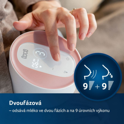 LOVI Dvoufázová elektrická odsávačka mateřského mléka Prolactis 3D Soft