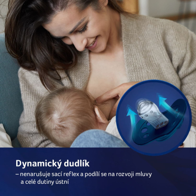 LOVI Dudlík silikonový dynamický Stardust 18m+ 2ks zelený