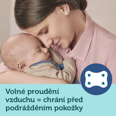 Canpol babies Set symetrických silikonových MINI dudlíků 0-2m SLEEPY KOALA