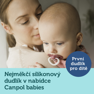 Canpol babies Set symetrických silikonových dudlíků Light touch 0-6m SLEEPY KOALA modrý