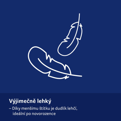 LOVI Mini dudlík BABY SHOWER 0-2m 2ks kluk