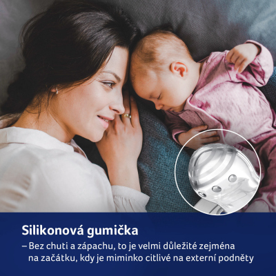 LOVI Mini dudlík BABY SHOWER 0-2m 2ks kluk