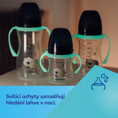 Canpol babies Antikoliková lahev EasyStart SLEEPY KOALA 300ml modrá