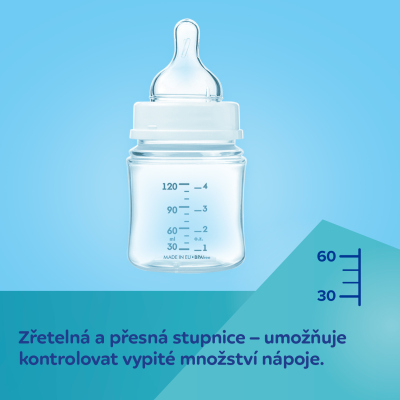 Canpol babies Antikoliková lahev EasyStart GOLD 240ml modrá