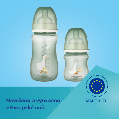 Canpol babies Antikoliková lahev EasyStart GOOSE 240ml