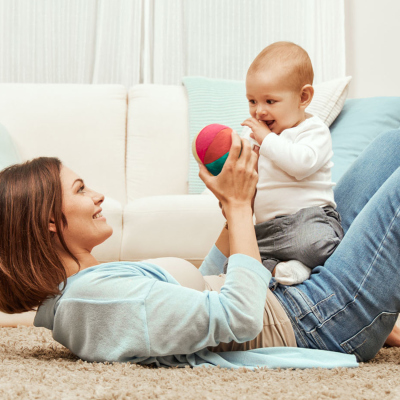 Canpol babies Plyšový míček se zvonečkem