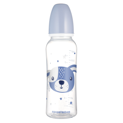 Canpol babies Lahev úzkohrdlá CUTE ANIMALS 250ml pejsek