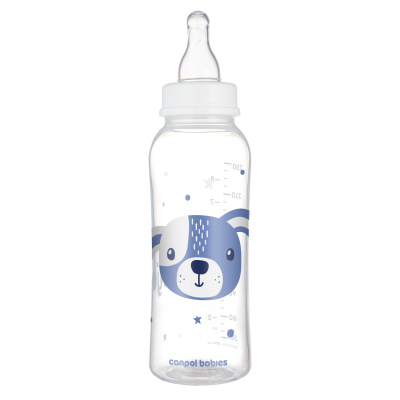 Canpol babies Lahev úzkohrdlá CUTE ANIMALS 250ml pejsek