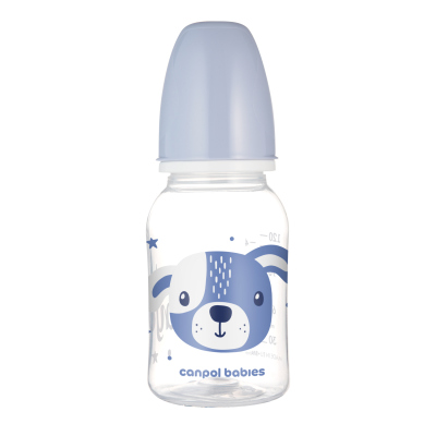 Canpol babies Lahev úzkohrdlá CUTE ANIMALS 120ml zajíc