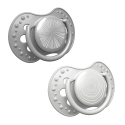 LOVI Silikonový dynamický dudlík 6-18m HARMONY 2pcs