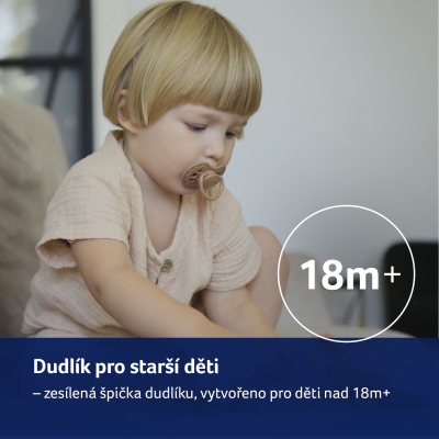 LOVI Silikonový dynamický dudlík 0-3m HARMONY 2pcs