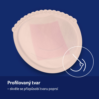 LOVI Vložky do podprsenky antibakteriální Discreet Elegance 20ks černé