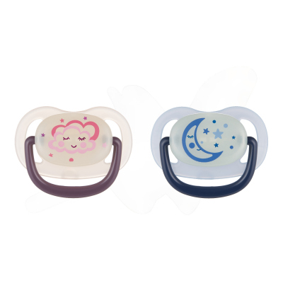 Canpol babies Dudlík anatomický NIGHT DREAMS 0-6m 1ks