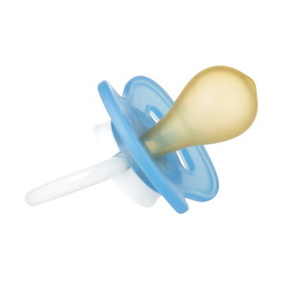 Canpol babies Dudlík svítící kaučukový třešinka 6-18m LOVE&SEA