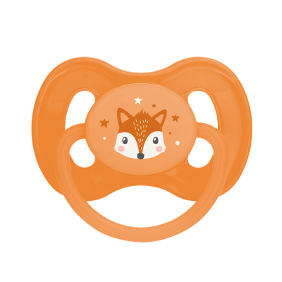 Canpol babies Dudlík kaučukový třešinka 0-6m CUTE ANIMALS