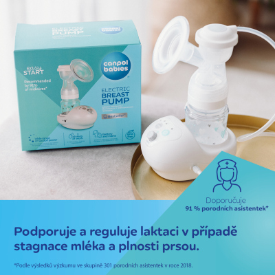 Canpol babies Elektrická odsávačka mateřského mléka EasyStart