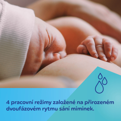 Canpol babies Dvojitá elektrická hands-free odsávačka mateřského mléka do podprsenky SmartSense