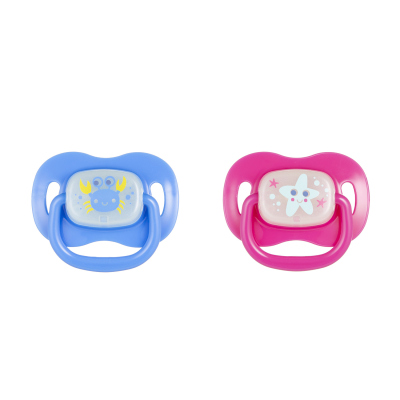 Canpol babies Dudlík silikonový třešinka 0-6m LOVE&SEA