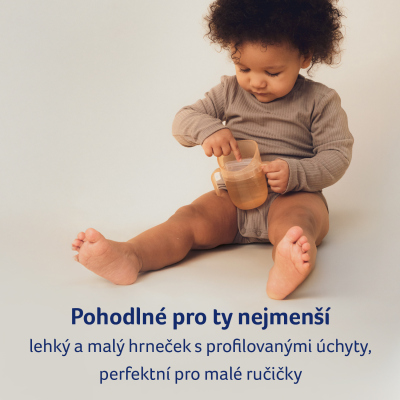 LOVI Hrneček tréninkový GENIUS 150ml Nude