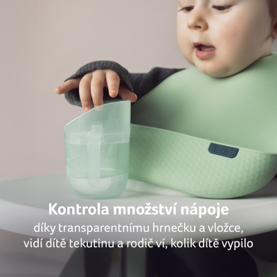 LOVI Hrneček tréninkový GENIUS 150ml Nude
