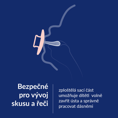 LOVI Dudlík svítící silikonový dynamický PRIME 18m+ 2ks Ivory/Blush