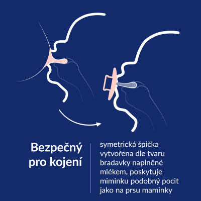 LOVI Dudlík svítící silikonový dynamický PRIME 0-6m 1ks Blush