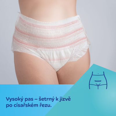 Canpol babies Jednorázové poporodní kalhotky s vnitřní vložkou S/M 2v1 5ks