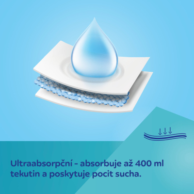 Canpol babies Jednorázové poporodní kalhotky s vnitřní vložkou L/XL 2v1 5ks
