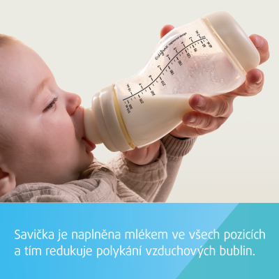Canpol babies Lahev širokohrdlá antikoliková S-Shape 200 ml