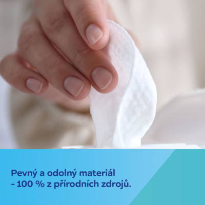 Canpol babies Dětské vlhčené ubrousky 99% vody 60ks