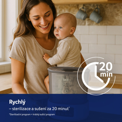 LOVI Elektrický sterilizátor se sušičkou