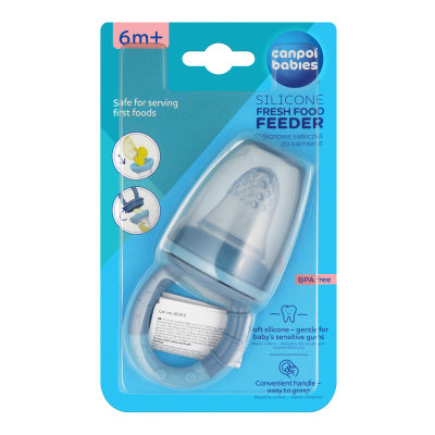 Canpol babies Krmící síťka silikonová modrá