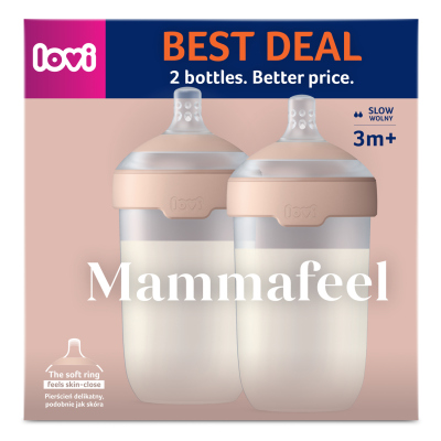 LOVI Set lahví MAMMAFEEL 250ml 2ks