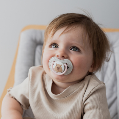 LOVI Dudlík silikonový dynamický CAPICHILL 0-6m 2ks kluk