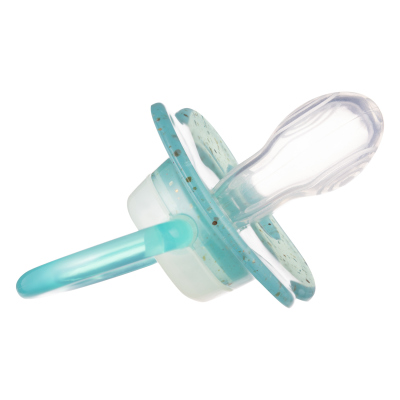 Canpol babies Dudlík svítící silikonový symetrický NIGHTGLOW 0-6m 2ks holka