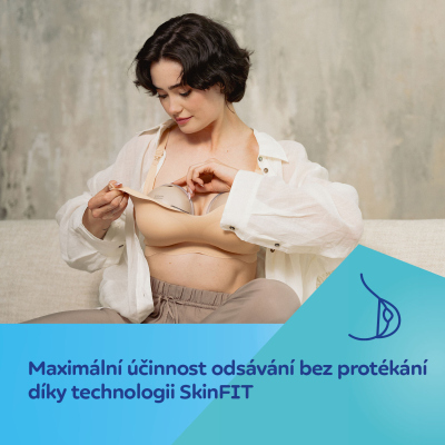 Canpol babies Dvojitá elektrická odsávačka mateřského mléka do podprsenky SmartSense