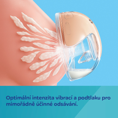 Canpol babies Dvojitá elektrická hands-free odsávačka mateřského mléka do podprsenky SmartSense