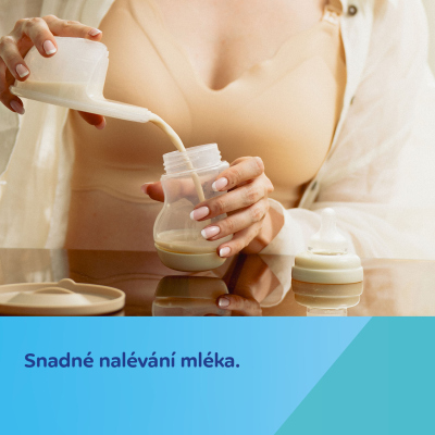 Canpol babies Dvojitá elektrická hands-free odsávačka mateřského mléka do podprsenky SmartSense