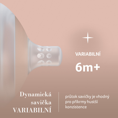 LOVI Savička dynamická MAMMAFEEL 6m+ 1ks variabilní