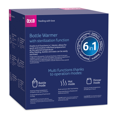 LOVI Ohřívač lahví šedý