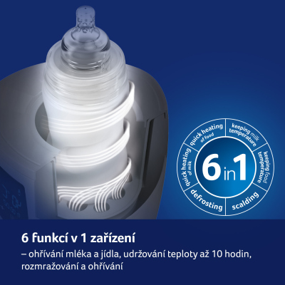 LOVI Ohřívač lahví bílý