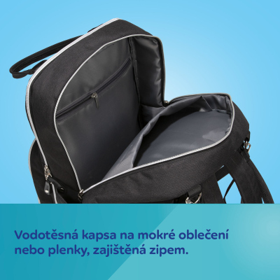 Canpol babies Multifunkční přebalovací batoh černý