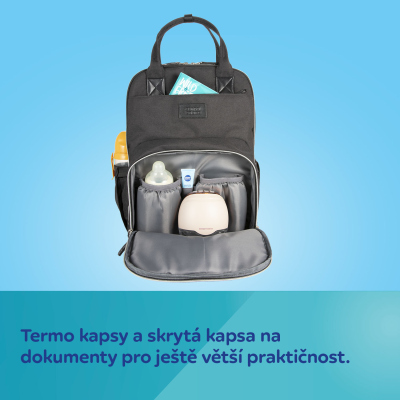 Canpol babies Multifunkční přebalovací batoh černý