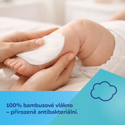 Canpol babies Jednorázové bambusové ručníky 120 ks