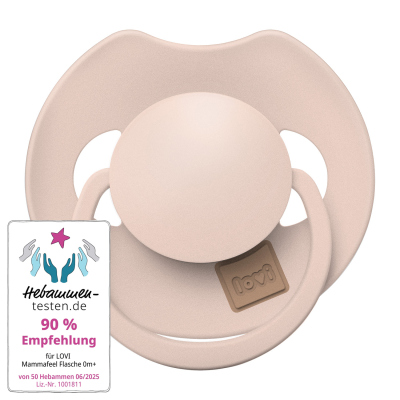 LOVI Dudlík silikonový dynamický PRIME 0-6m 1ks Nude