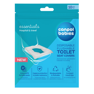 Canpol babies Hygienické jednorázové WC podložky 10ks