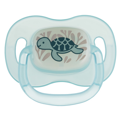 Canpol babies Dudlík silikonový třešinka 0-6m LOVE&SEA