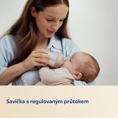Canpol babies Savička k lahvi Natural Shape 0m+ 2ks