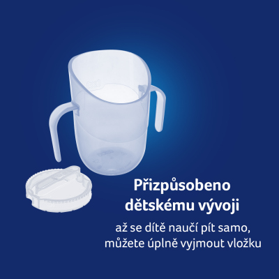 LOVI Hrneček tréninkový GENIUS 150ml Ultramarine